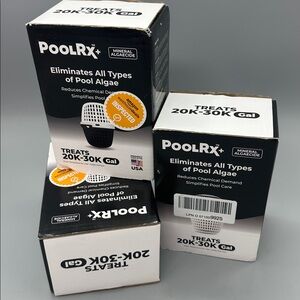 3 boxes- PoolRx+ 20-30K gallons